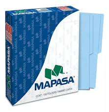 PA0001 Folder MAPASA AZUL CARTA