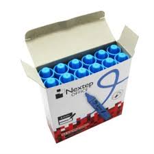 NE-079Z Resaltador NEXTEP punta cincel 4 mm COLOR AZUL C/12