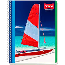 7511 Cuaderno profesional SCRIBE mega 100 BLANCO CAJA C/36