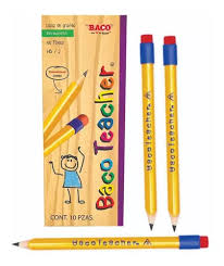 LP057 Lapiz entrenador triangular jumbo caja c/10