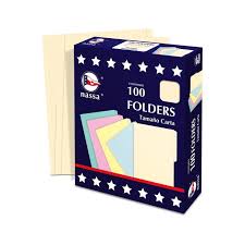 PC1001 Folder NASSA C/100 CREMA CARTA