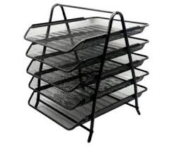 NE-162GN Charola organizadora NEXTEP de malla CHAROLA METÁLICA 5 NIVELES TAMAÑO OFICIO