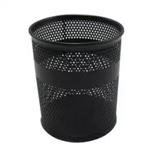 NE-158 Porta lapiz NEXTEP malla metálica MEDIANO COLOR NEGRO 8.5X10 CM