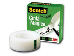8101833 Cinta magica 3M modelo 810 .18 X 33 mts.
