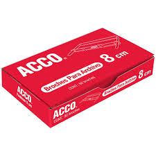 P1580 Broche ACCO NO. 8 cms. C/50