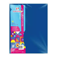 EI0036 Cartulina iris 50 x 65 cms c/10 hjs AZUL
