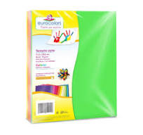 EC0100 Papel cortado neon carta c/100 hjs ARCOIRIS NEON