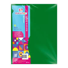 EI0045 Cartulina iris 50 x 65 cms c/10 hjs VERDE BANDERA