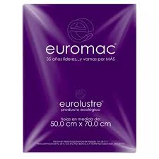 EL028 Papel lustre 50 x 70 cms c/24 hjs MORADO